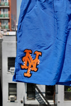 Load image into Gallery viewer, Scenes NY x SFC Blue Shorts with NY Mets Logo
