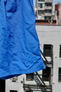Scenes NY x SFC Blue Shorts with NY Mets Logo