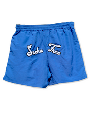 Load image into Gallery viewer, Scenes NY x &quot;Sucka Free&quot; Blue Shorts
